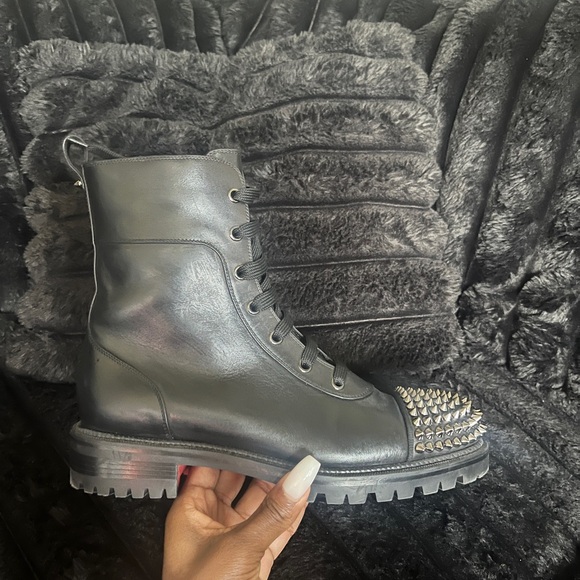Christian Louboutin Shoes - Christian Louboutin leather Combat Boots